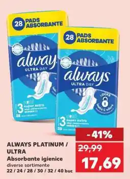 Kaufland ALWAYS PLATINUM / ULTRA Ofertă