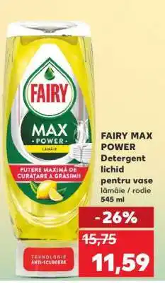 Kaufland FAIRY MAX POWER Ofertă