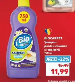 Kaufland BIOCARPET Șampon pentru covoare și tapițerii Ofertă