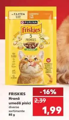 Kaufland FRISKIES Hrană umedă pisici Ofertă