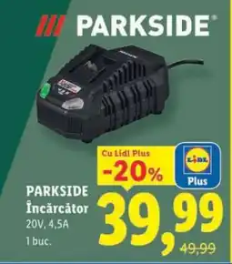Lidl PARKSIDE Încărcător Ofertă