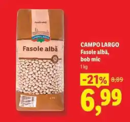 Lidl Campo Largo Fasole albă bob mic Ofertă