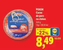Lidl Pikok Carne de porc cu ciolan Ofertă