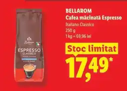 Lidl BELLAROM Cafea măcinată Espresso Ofertă