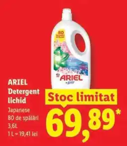 Lidl ARIEL Detergent lichid Ofertă
