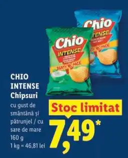Lidl Chio Intense Chipsuri Ofertă