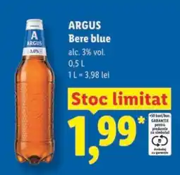 Lidl ARGUS Bere Blue Ofertă