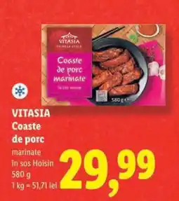 Lidl VITASIA Coaste de porc Ofertă