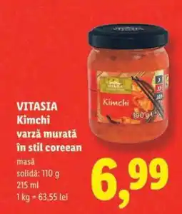 Lidl VITASIA Kimchi Ofertă