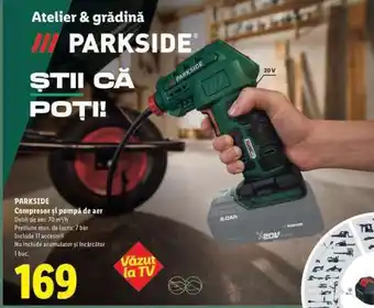 Parkside Compresor și pompă de aer