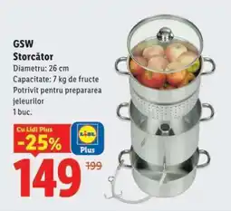 Lidl GSW Storător Ofertă