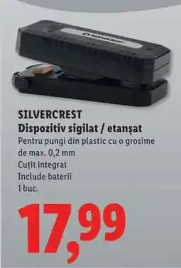 Lidl SILVERCREST Dispozitiv sigilat / etanșat Ofertă
