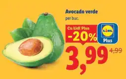 Lidl Avocado verde Ofertă