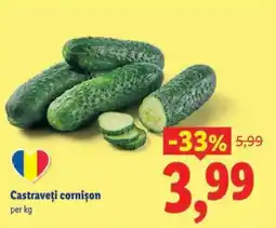 Lidl Castraveți cornișon Ofertă