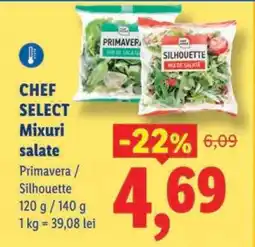 Lidl CHEF SELECT Mixuri salate Ofertă
