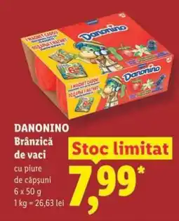 Lidl Danonino Brânzică de vaci Ofertă