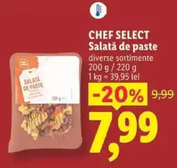 Lidl CHEF SELECT Salată de paste Ofertă