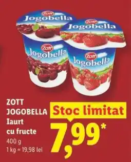 Lidl ZOTT JOGOBELLA Ofertă