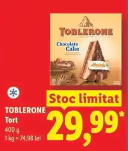 Lidl TOBLERONE Tort Ofertă