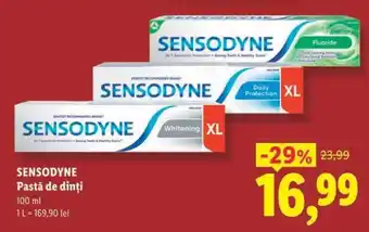 Lidl SENSODYNE Pastă de dinți Ofertă