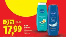 Lidl NIVEA Gel de duş Ofertă