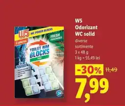 Lidl W5 Odorizant WC solid Ofertă
