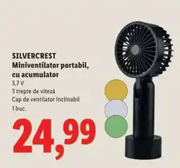 Lidl SILVERCREST Miniventilator portabil, cu acumulator Ofertă