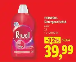Lidl PERWOLL Detergent lichid Ofertă