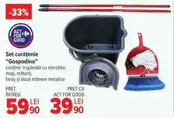 Carrefour Set curățenie “Gospodina” Ofertă