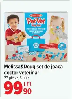 Carrefour Melissa&Doug set de joacă doctor veterinar Ofertă