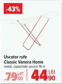 Carrefour Uscator rufe Classic Vanora Home Ofertă