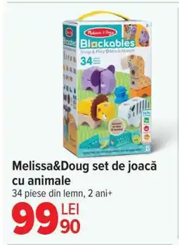 Carrefour Melissa&Doug set de joacă cu animale Ofertă
