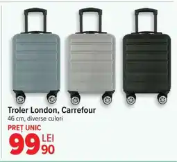 Carrefour Troler London, Carrefour Ofertă