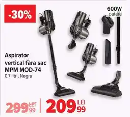 Carrefour Aspirator vertical fără sac MPM MOD-74 Ofertă