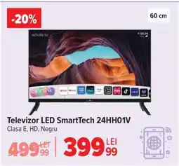 Carrefour Televizor LED SmartTech 24HH01V Ofertă