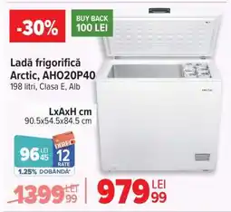 Carrefour Ladă frigorifică Arctic AHO20P40 Ofertă