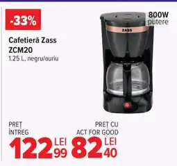 Carrefour Cafetieră Zass ZCM20 Ofertă