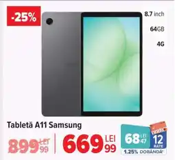 Carrefour Tabletă A11 Samsung Ofertă