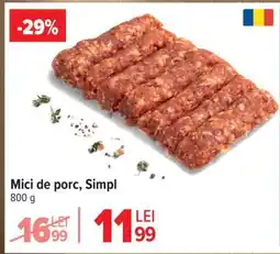 Carrefour Mici de porc, Simpl Ofertă