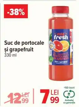 Carrefour Suc de portocale și grapefruit Ofertă