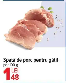 Carrefour Spată de porc pentru gătit Ofertă
