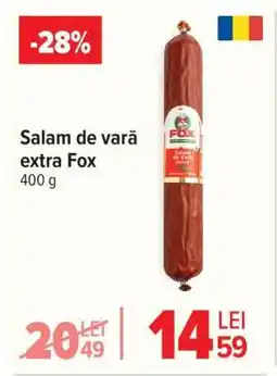 Carrefour Salam de vară extra Fox Ofertă