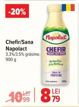 Carrefour Chefir/Sana Napolact Ofertă