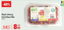 Carrefour Rosii cherry, Carrefour Bio Ofertă