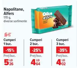 Carrefour Napolitane Alfers Ofertă