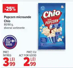 Carrefour Popcorn microunde Chio Ofertă