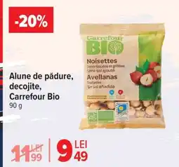 Carrefour Alune de pădure, decojite, Carrefour Bio Ofertă
