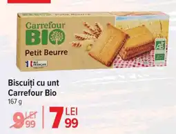 Carrefour Biscuiți cu unt Carrefour Bio Ofertă