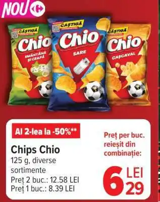 Carrefour Chips CHIO Ofertă
