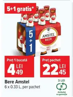 Carrefour Bere Amstel Ofertă